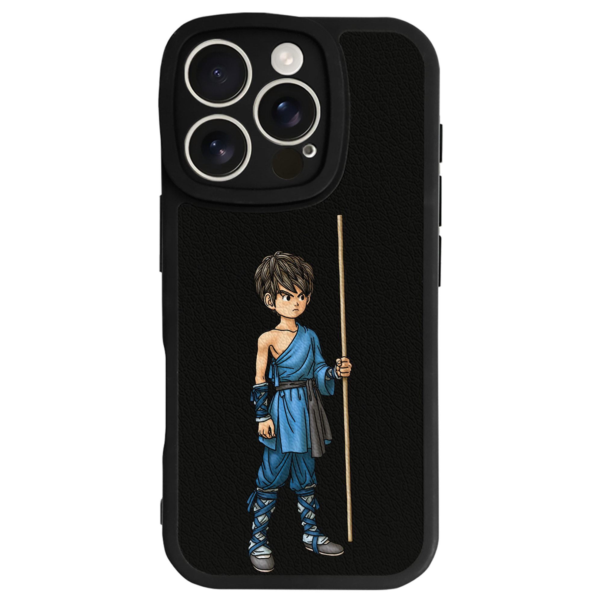 （画像用） ドラゴンクエスト Doragon Kuesuto Dragon Quest 【iPhone 16シリーズ対応】シリコンスマホケース（レザー調） 材質：シリコン